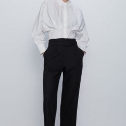 Zara Cigarette Trousers 