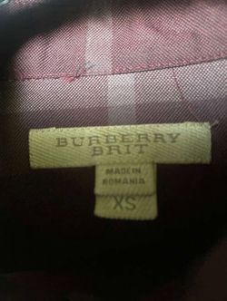 XS burberry shirt/ Dm for offers
