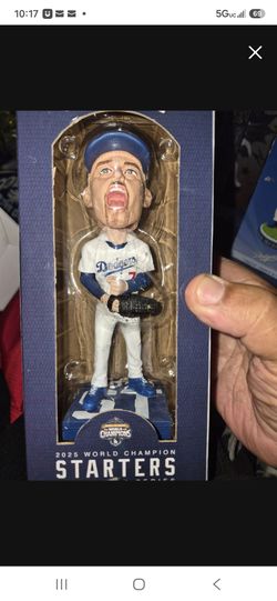 Blake Snell 2026 World Series Bobblehead.  Located in Glendora . SEE MY PAGE FOR OTHER 2026 BOBBLEHEADS FOR SALE.Also have all Bobbleheads from 2001-2