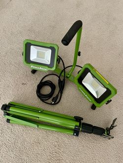 Power Smith twin head LED work light
