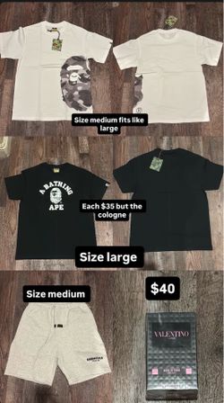 Bape cologne and essentials