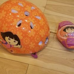 Dora Helmet & Knee Pad