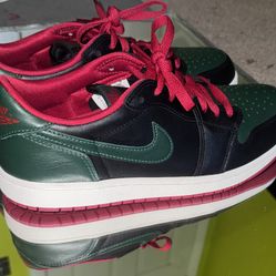 Nike Air Jordan 1 Retro Low OG Black Gorge Green’ Women’s Size 10 Brand New