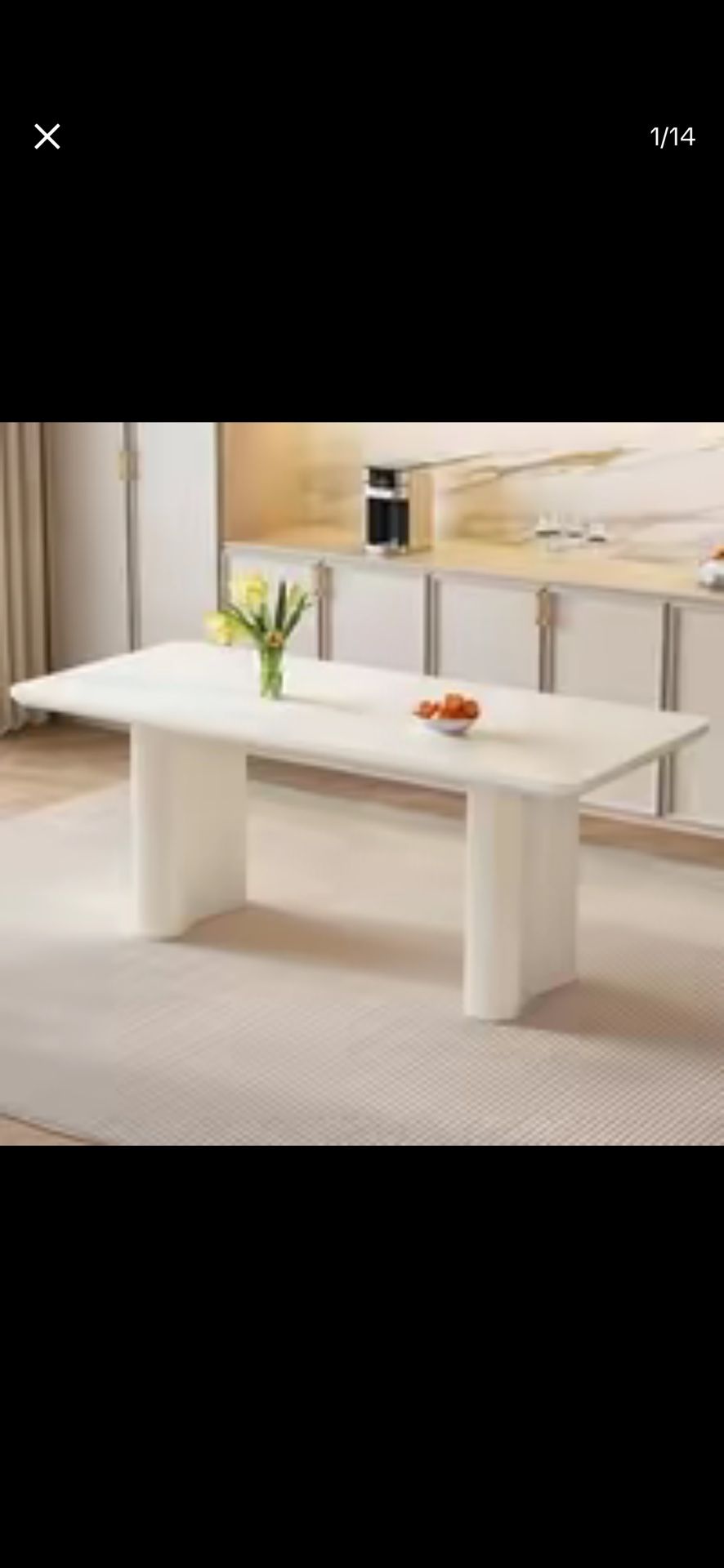 Dining table - NEW 33 X66