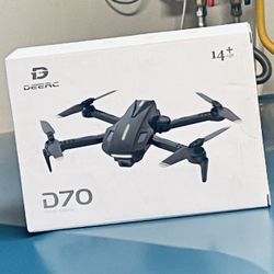 Brand New  DEERC Drone with Camera, D70 Drones with Camera for Adults 1080P HD