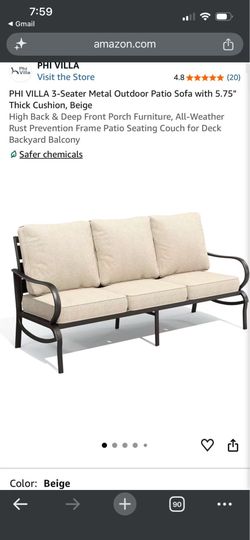 Outdoor sofa