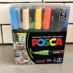 Posca 16 Count Fine Paint Markers- New