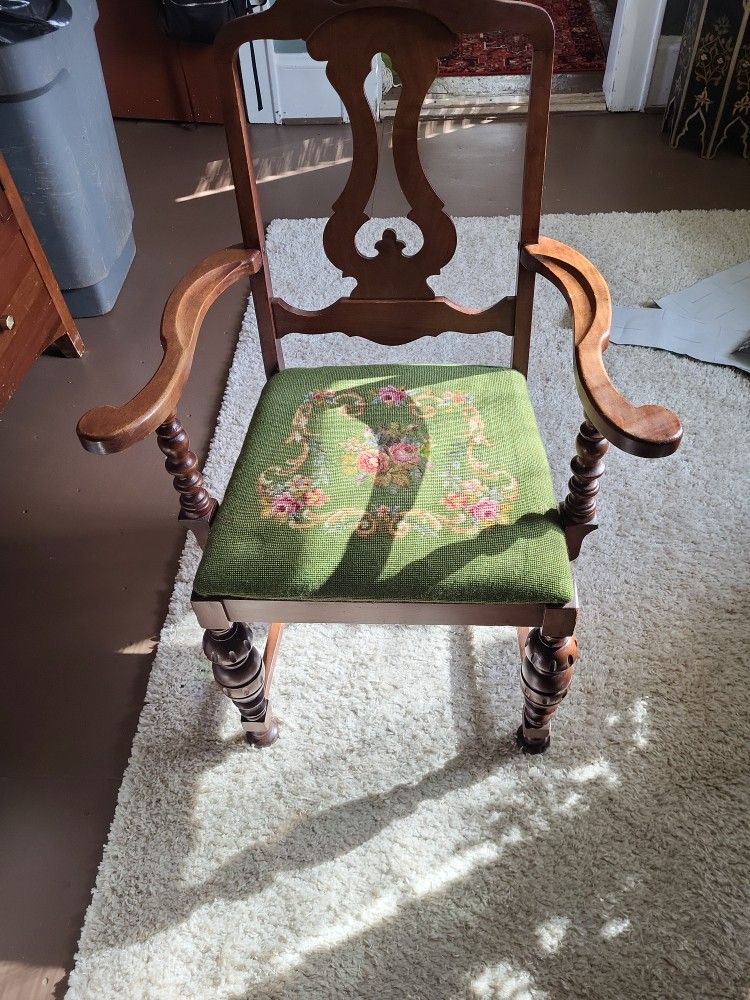 Needlepoint Chair 