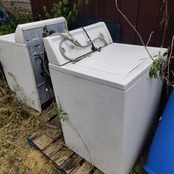 Two Washing Machines For Sale Not Sure If They Work Or Not