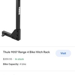 Thule 4 Bike, Bike Rack