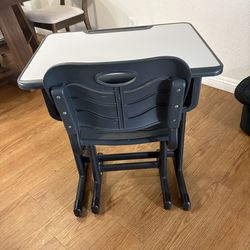Study desk with chair