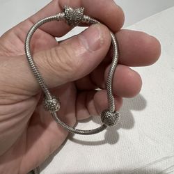 Pandora Bracelet Auténtico 
