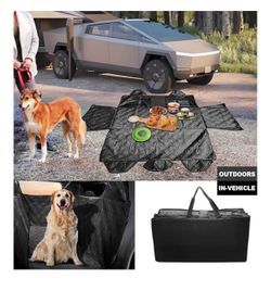 Tesla cyber truck dog seat cover.