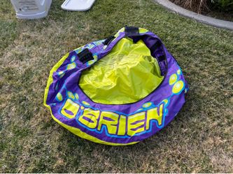 O’Brien Le Tube Inflatable Towable Tube - Single Rider 56” Purple/Yellow - Great Condition