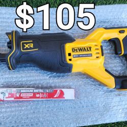 DEWALT 20V XR RECIPROCATING SAW TOOL ONLY 