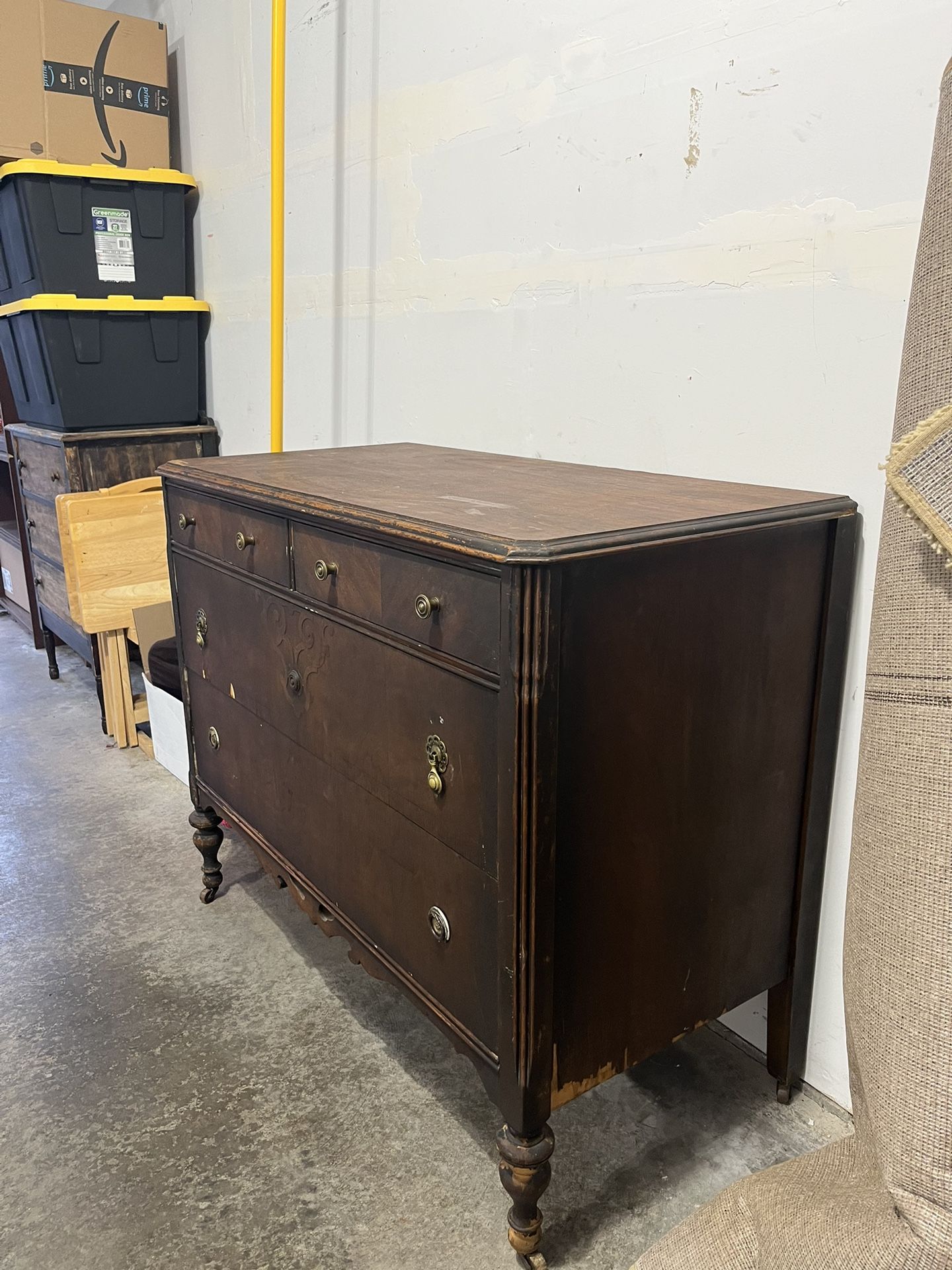 Antique dresser for drawer