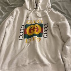 Gucci Hoody Size large In Men Authentic 