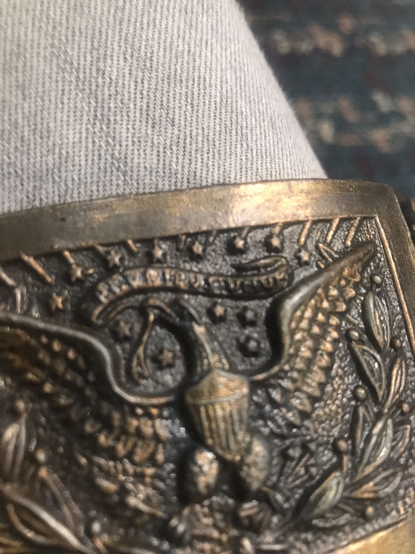 Civil War Sword Belt Plate 