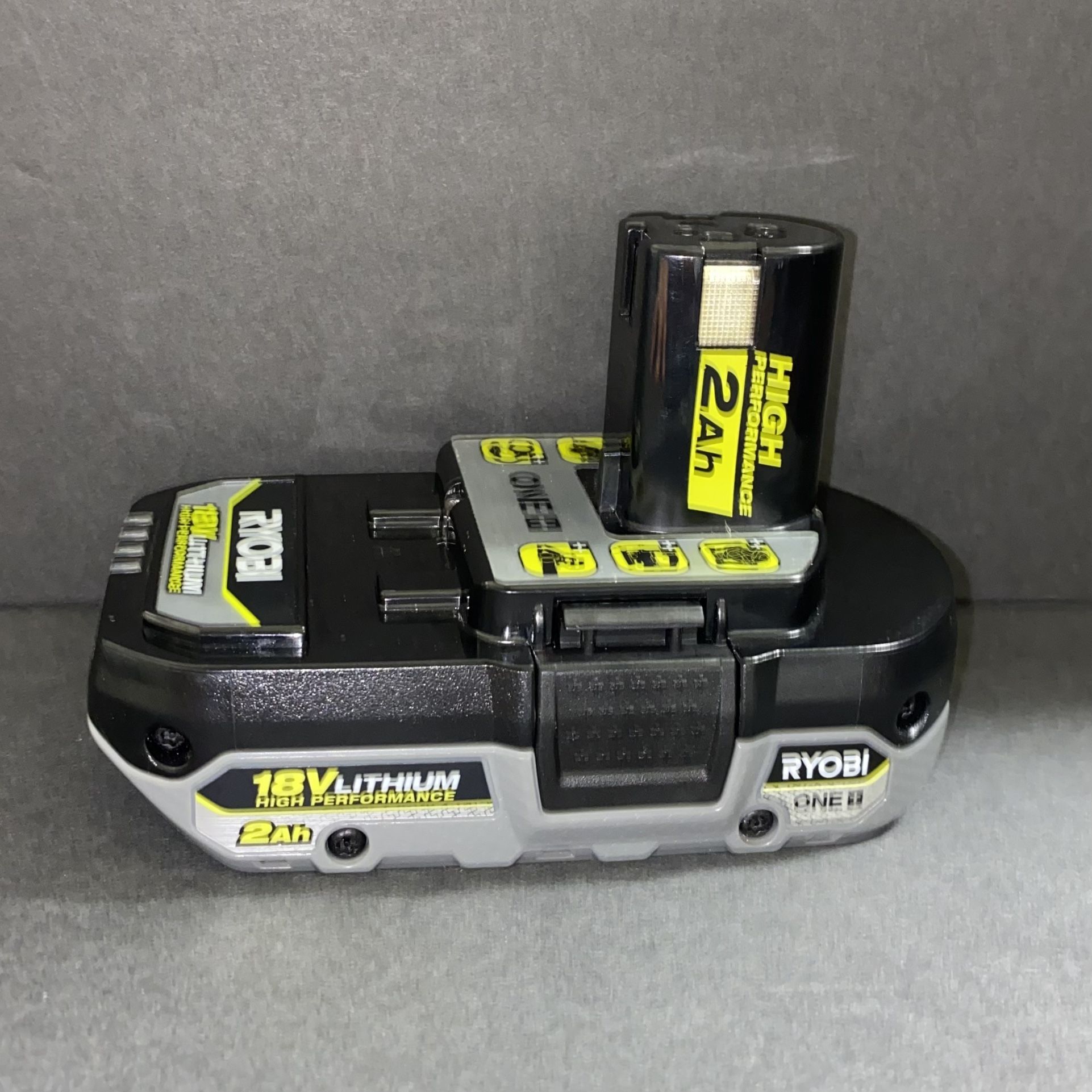 RYOBI ONE+ 18V 2.0 Ah Lithium-Ion HIGH PERFORMANCE Battery