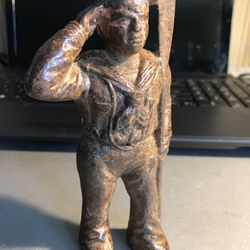 Antique Cast Iron Sailor Bank
