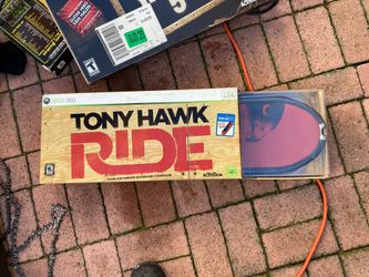 Tony Hawk Ride Game And Wireless Skateboard Controller