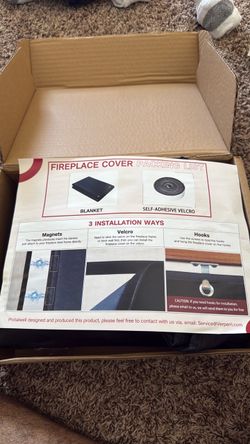 Fire place cover brand new.