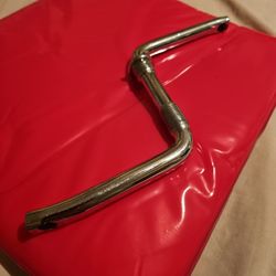 Chrome Bike Metal Crank 1 Piece 