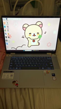 HP Envy x360 2-in-1, touch screen, foldable laptop with charger