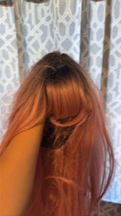 New pink wig