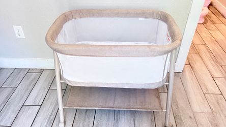 Baby bassinet, baby girl, stroller, and car seat seat