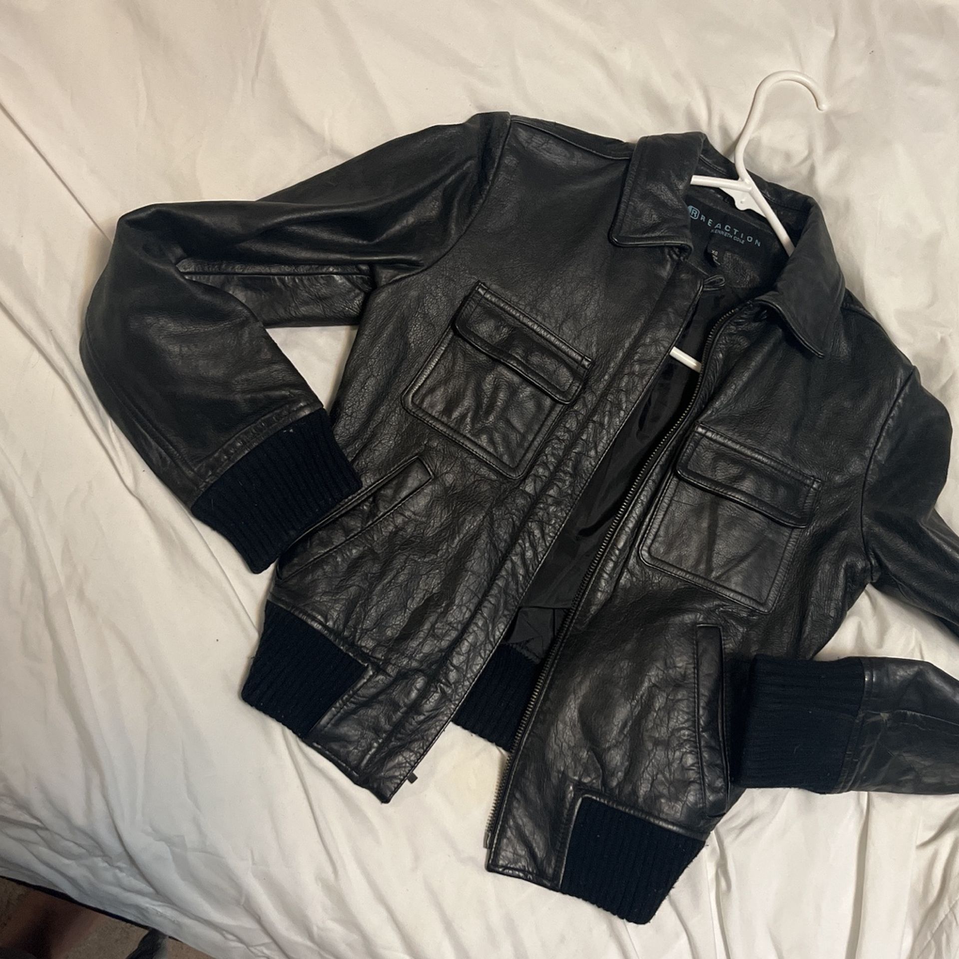 Women’s Kenneth Cole leather Jacket
