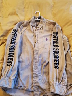 Buffalo Soldiers button down shirt