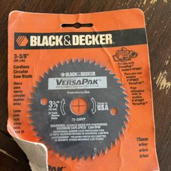 Black & Decker 3-3/8 Circular Saw Blade