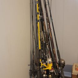 20 FISHING Poles