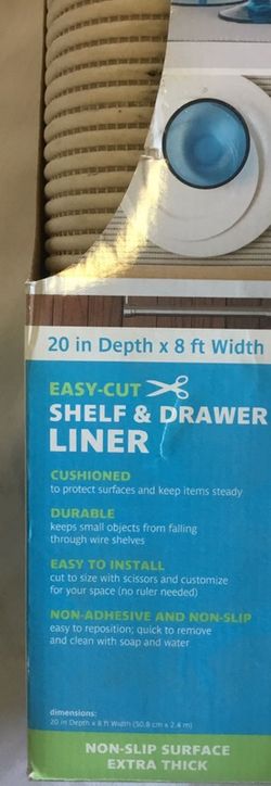 New shelf liner