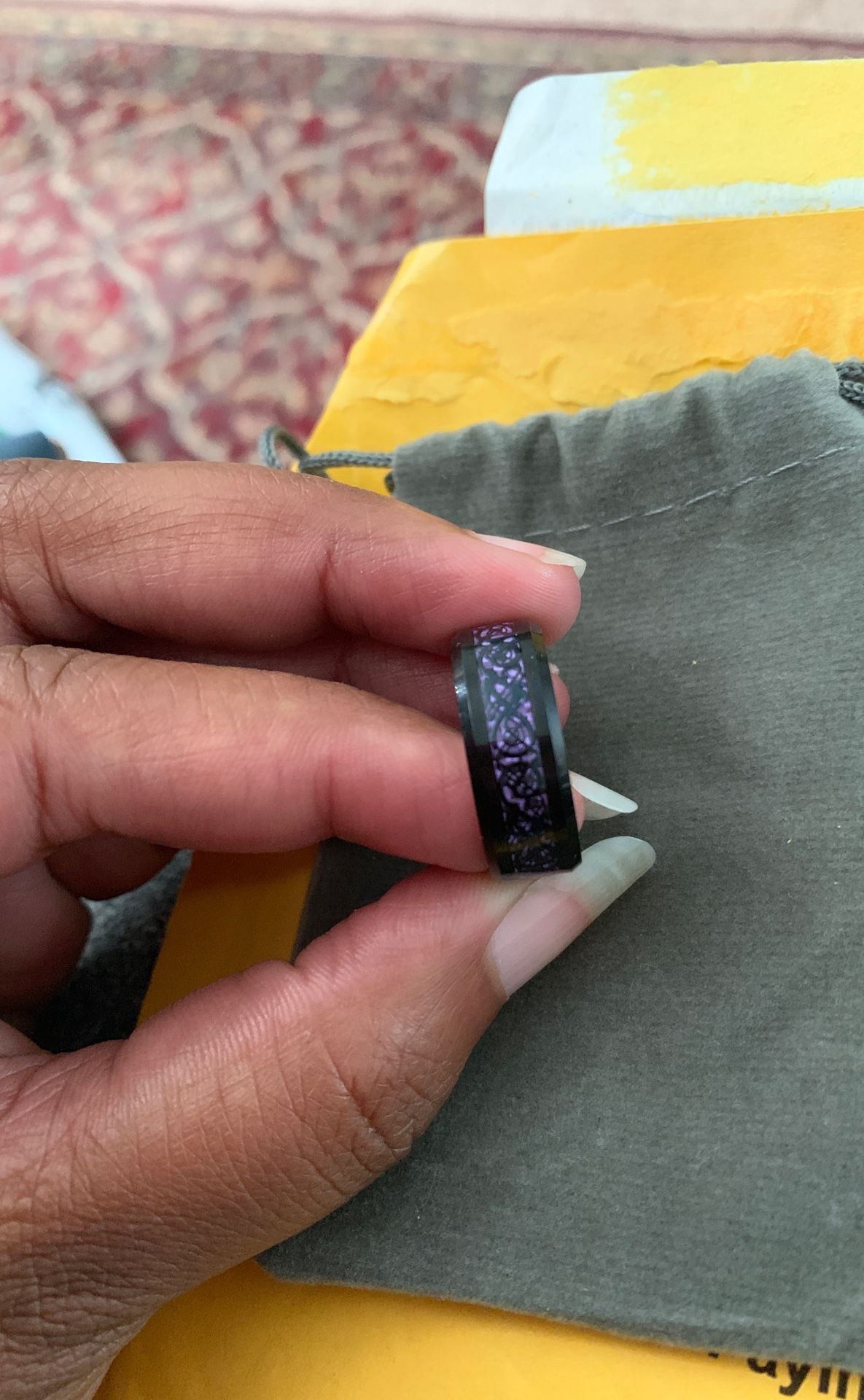 Tungsten ring size 9