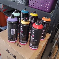 Brand New  IRONLAK SPRAYPAINT..$6.00 EACH..ALL =$40. FIRM 