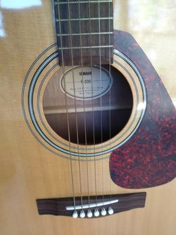 Acoustic Guitar: Yamaha F335 Dreadnought, circa 2007