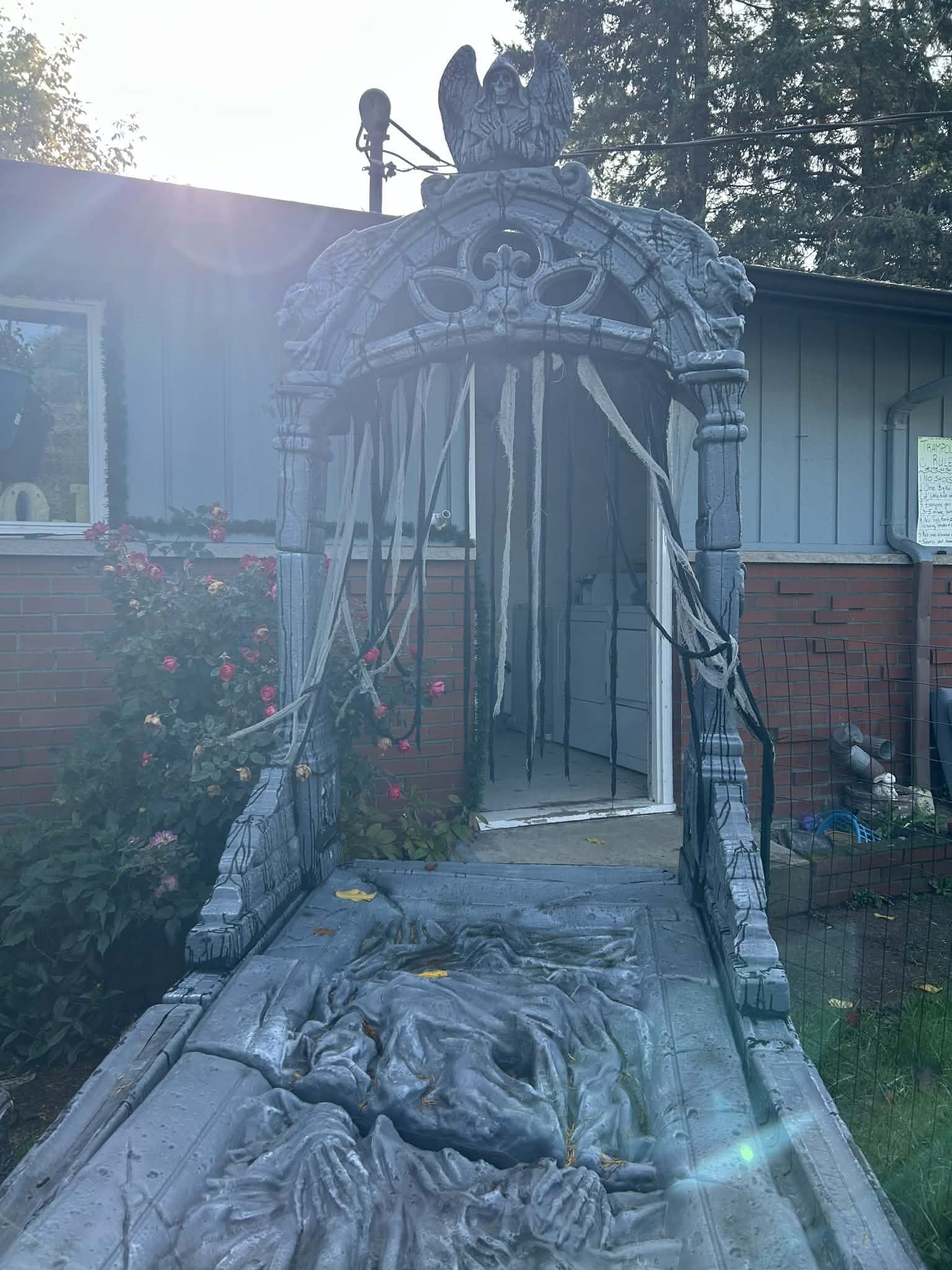 Halloween Mausoleum And Crypt