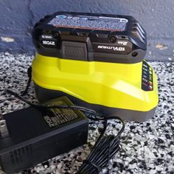 Battery And Charger RYOBI 18V 