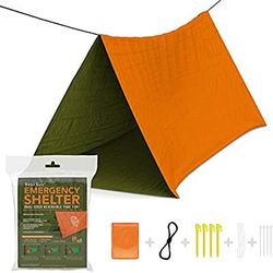 Emergency Shelter Dual Sided Tube Tent