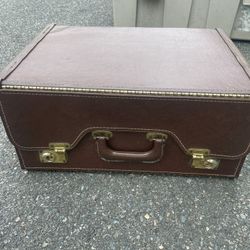Vintage Stebco Leather Pilot's Briefcase 