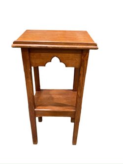 1940s Moroccan Book Stand in Oak 