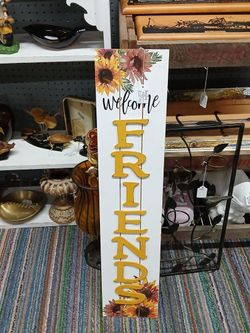 Friends wood sign for business maybe home