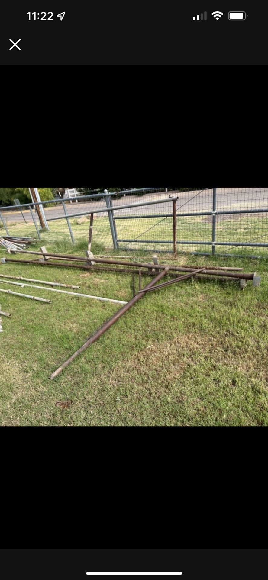 Farm Shade Supports.