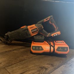 18V Brushless Cordless Reciprocating Saw (battery&dualcharger)