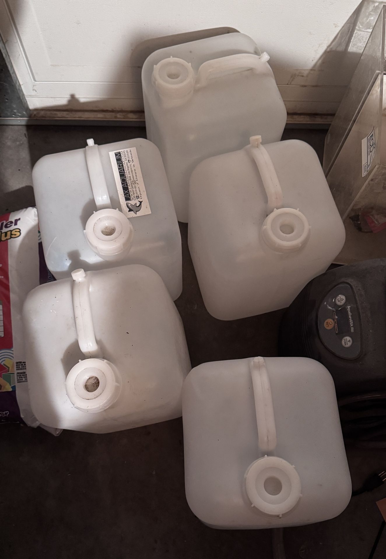 5 Gallon Water Jugs