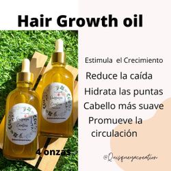 Aceite Para El Crecimiento Y Puntas Abierta Del Cabello 