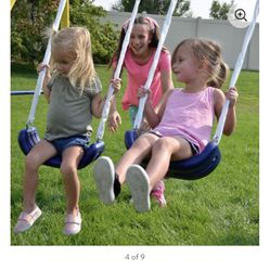 Kids Swing Set In Box - Brand New