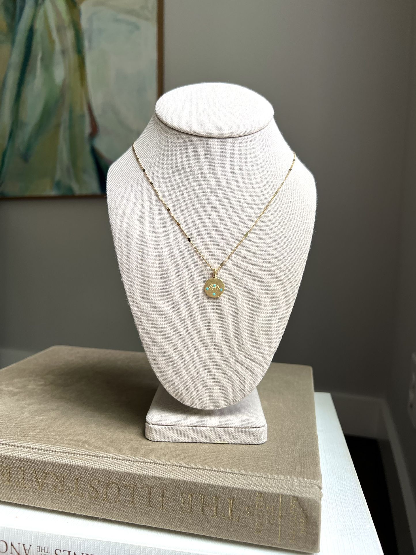 Eye Of Protection Pendant Necklace ( firm on price )